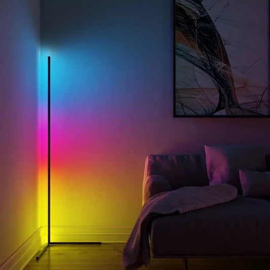 Light beam , Smart RGB Floor Lamp , 16 Million Color Changing Standing Atmosphere Light with APP Remote Control